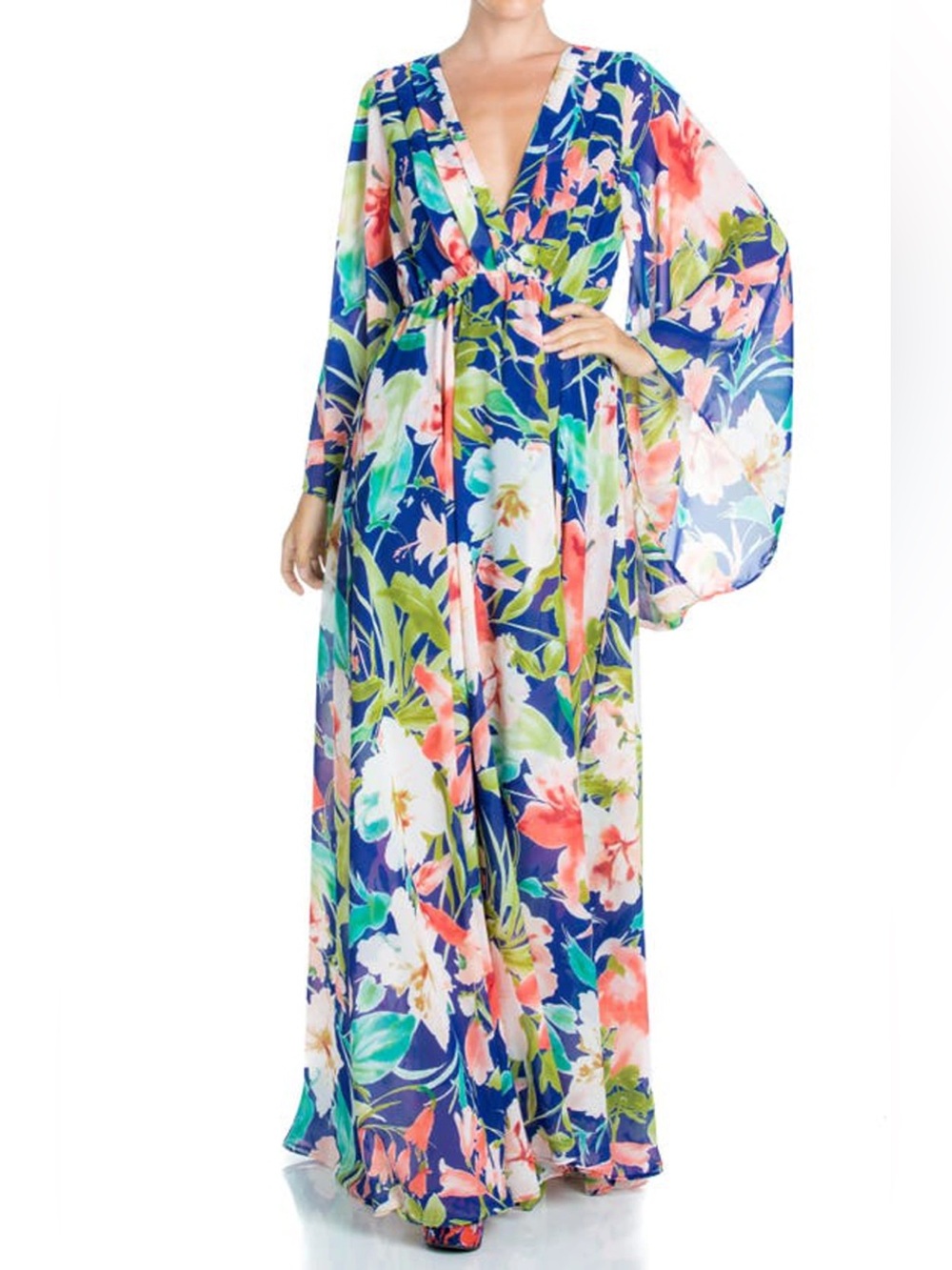 Meghan Los Angeles Floral Maxi Dress NWT Size Small
